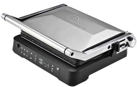 Griglia Per Carne - Little Balance - 8734 - 2000 W - 6 Posizioni - Alluminio / Nero
