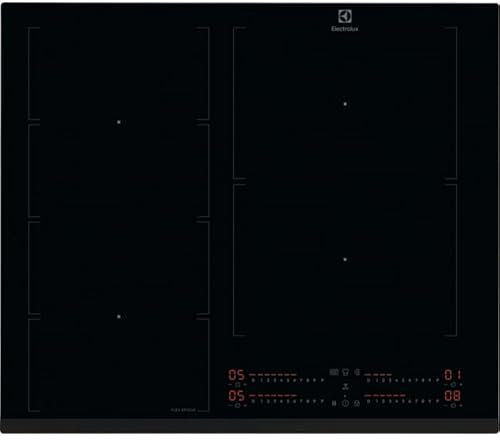 Electrolux Plaque de cuisson à induction autonome FlexiBridge 4 zones en céramique noire
