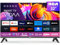 RCA 32 Zoll (80 cm) Smart TV VIDAA Fernseher WiFi, Triple Tuner DVB-T/T2, DVB-C, DVB-S/S2, App Store, HDMI, USB, CI/CI+