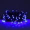 Partenopea serie stringa catena luminosa di luci 300 LED per albero di Natale da Esterno natalizie ed Interno controller con 8 giochi di luce e Memoria cavo Verde (Blu, 15mt)