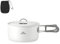 Naturehike Kit di pentole da campeggio, antiaderenti, leggere, 1,4 l/2,8 l, padella da 19,1 cm e bollitore da 0,8 litri con borsa a rete, set portatile da cucina all'aperto per picnic, trekking,