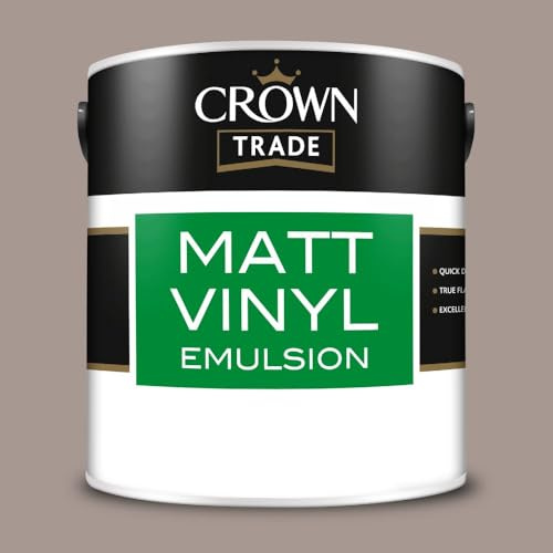 Crown Trade MATT Vinyl Crushed Chocolate 2.5L