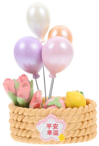 Cabilock Realistische Künstliche Tulpen Im Topf Dekorative Tulpen für Zuhause Korbblume