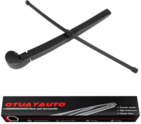 OTUAYAUTO Brazo limpiaparabrisas trasero con escobillas, longitud: 410 mm | Limpiaparabrisas trasero compatible con Audi A6 4G C7 Avant 2011-2018