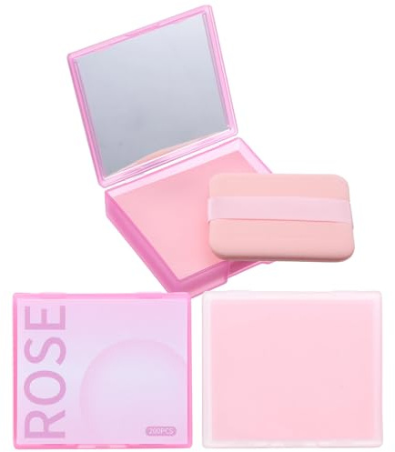 Oil Blotting Sheets for Face 500 PC Absorbing Facial Papers wth Mirror Puff