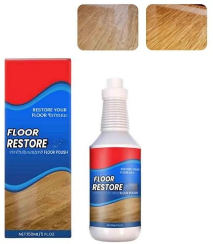 Floor Restore Polishing,Wood Floor Restorer,Rejuvenate Laminate Kitchen Worktop Restorer,Flo-Or Cleaner Liquid,Clean Hardwood Re-Store,Flooring Renewal Agent,Quick-Drying,For Shine Wo-Od,Laminate