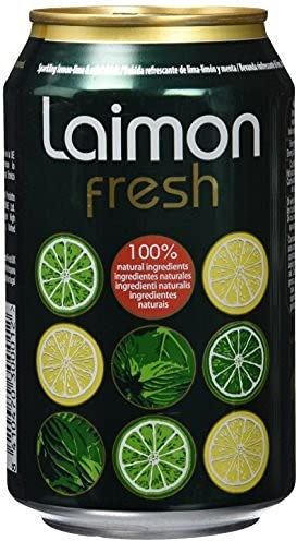Laimon Fresh - Rinfrescante con lime, limone e menta - 33 cl - [confezione da 12]