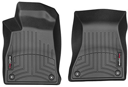 Passgenaue Fußmatten gummimatten passend für: Audi A5 / S5 / RS5 F5 Coupé 2016-19|Schwarz|1. Reihe Weathertech FloorLiner