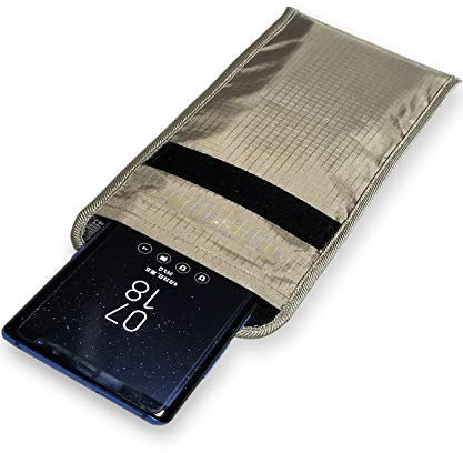 LVFEIER Sicherheitstasche – Handy-Schutzhülle für Mobiltelefone, Anti-Tracking, Anti-Spionage, GPS, RFID-Signal, Abschirmung, Brieftasche, Schutzhülle für Privatsphäre