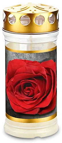 Memoriam Aeterna: Kompositionsöllicht Nr. 417 Deckel & Motiv Rose Gold (12 Stück)