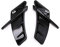 2 stücke Auto Tuning Zubehör Auto Seitenfender Aufkleber für ABT A6 C6 A4 B8 A5 A7 A8 A3 A1 A1 Q5 Q7 S3 S4 S6 S8 ABT-Aufkleber (Color Name : Bright Black)