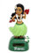 Merting Hawaienne Voiture Décoration,Danseuse Voiture, Figurine Solaire Dansante, Danseuse Décoration De Danse Jouet Bureau Fournitures Maison Intérieure