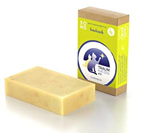 SOHO Naturkosmetik Charityseife Lemongra • Festes Duschgel mit Lemongras • Vegane Seife für Körper & Hände (100g)