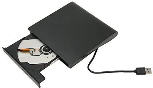 Garsent Externes USB3.0-DVD-Laufwerk, Laptop-CD/DVD/RW-ROM-Brenner, Schnelle Übertragung, für Laptop, Desktop, All-in-One, Netbook, Unterstützung für Win XP/7/8/10/Vista, für OS X