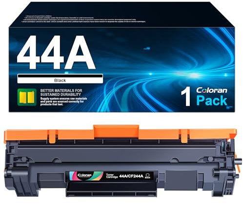 Coloran 44A CF244A Toner Kompatibel für HP 44A Toner Schwarz für HP Laserjet M110w Toner M28w M15w M28a M28 M15a M15 M29w M29a M16w M16a (Schwarz, 1er-Pack)
