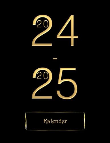 2024 - 2025 2 Jahres Kalender : Großer Zweijahresplaner-Januar 2024 bis Dezember 2025 -24 Monate-Großer Zweijahresplaner:: mit Feiertagen-Kontakt-Passwort.2 Seiten für Notizen.