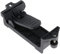 1 adaptador de soporte de nivel láser con clip magnético para colgar en el techo, color negro, no 1