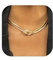 Long Twisted Snake Chain Necklace Y Lariat Necklace for Women Boho Statement Necklace Gold Twist Herringbone Necklaces Gifts（Gold Knotted Choker）
