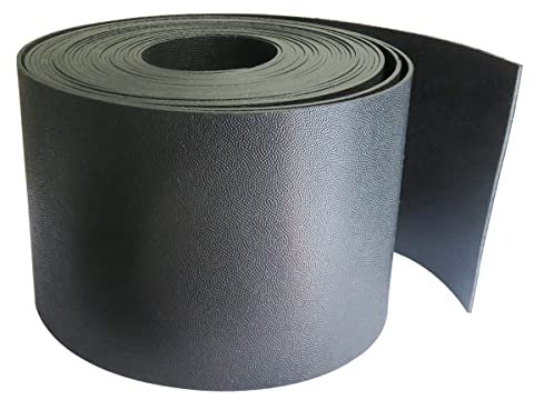 Landschaftseinfassung, 12,7 cm hohe Wand, Garteneinfassung, Beeteinfassung, Kunststoffeinfassung für Landschaftsbau, Gummi, Landschaftsbau, 21,3 m und keine Heringe