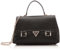 GUESS Damen Levante Convertible Flap, Crossbody-Klappe, Schwarz