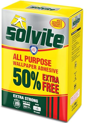 AMK® All Purpose Extra Strong Wallpaper Paste Adhesive 30 Roll