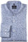 OLYMP Herren Oberhemd Langarm No. Six,Einfarbig,super Slim,Stehkragen,Marine 18,42