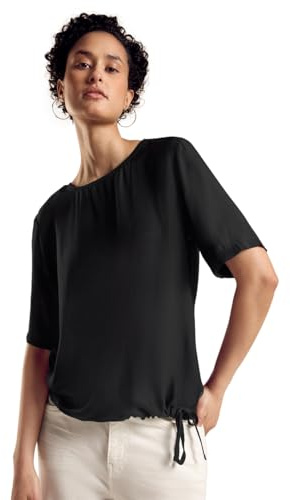 Street One Damen T-Shirt mit Tunnelzug