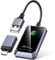 Mavlou CarPlay Wireless Adapter, Neueste Upgrade Wireless Carplay Dongle, Konvertieren Verkabeltem CarPlay zu Wireless, Plug-und-Play OTA-Upgrade, für iPhone iOS 10+ & Autos mit Wired CarPlay (Grau)