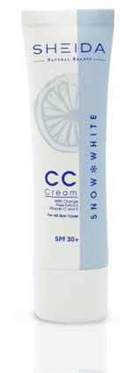 Sheida CC Creme Farbkorrektur & Pflege in einem– LSF 30+ – 50 ml