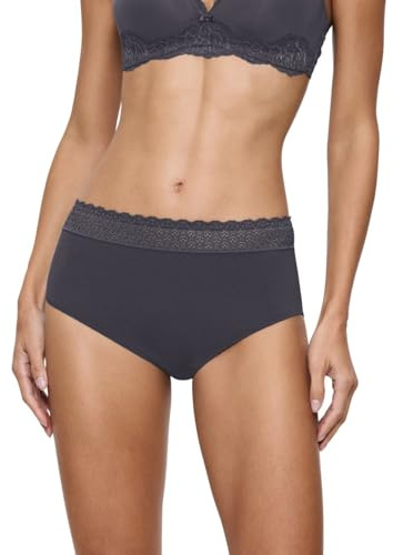 Triumph Damen Feel of Modal Midi Briefs, Ink Gray, M EU