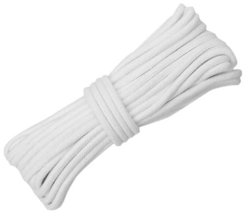 Hemobllo Cuerda de Algodón Natural para Riego de Plantas Maceta Autoabsorción Sistema Capilar para Orquídeas Tomates y Plantas de Interior Fácil Instalación Reducido