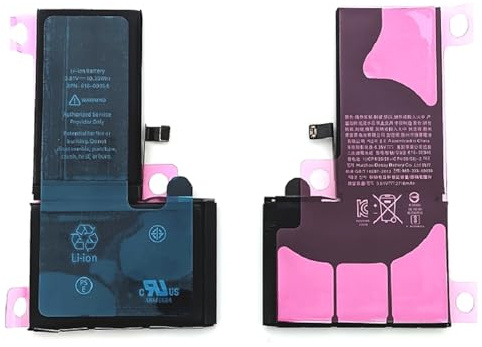 Batteria compatibile con Apple iPhone X (2716 mAh) Zero Cicli | Adatta ai modelli A1865, A1901, A1902 con adesivo per sostituzione professionale e Pari Originale