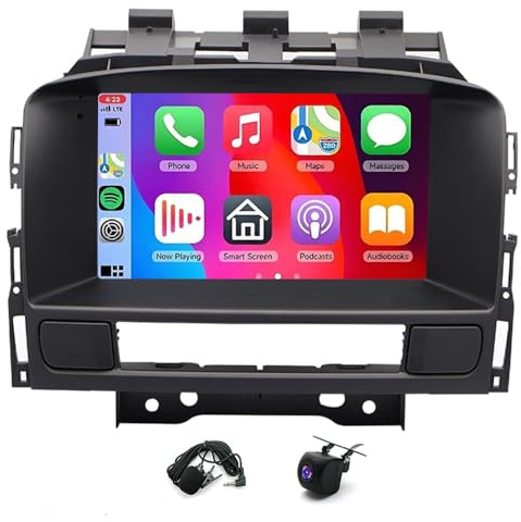 Android 14 Autoradio für Opel Astra 2011-2012, 2 Din Auto Radio mit Bildschirm Bluetooth Navi DAB für Buick Excelle 2010 2011 2012 2013 2014 mit Wireless Carplay Rückfahrkamera GPS WiFi FM RDS 2+32G