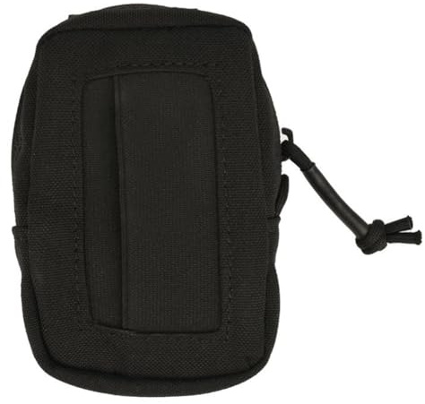 Fegtrtyoa Disposable Glove Pouch Mini Tool Kit and Accessory Pouch with Overlapping Elastic Flap and Zipper Closure EMT Latex Glove Pouch IFAK Organizer Hunting Accessories A