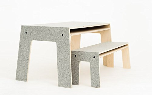 OSKARatWORK von perludi Tisch+Bank für Kinder