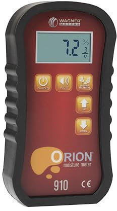 Wagner Meters Orion® 910 Pinless Wood Moisture Meter (with Backlight)