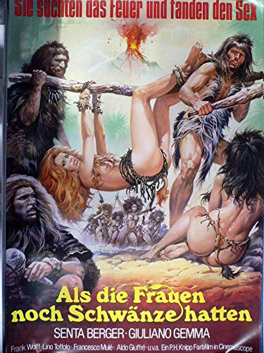 Als die Frauen noch Schwänze hatten Senta Berger - Filmposter A1 84x60cm gerollt