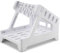 Etikettenhalter für 15,2 x 10,2 cm externe Rollen und Fächerfalz-Etiketten, schlankes Design, 100 mm 4 x 6 Thermodrucker, Universal-Zubehör, Barcode-Versandung, Schreibtischpapier
