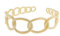 Serre-tête pour uniforme scolaire, fête d'anniversaire, accessoire pour cheveux uni en plastique solide, dents larges, cercles larges, maillons de chaîne, pochoir, bandeau pour cheveux courts et longs