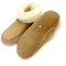 Leibersperger Hausschuh aus Lammfell Hüttenschuh Hüttenpatschen Damen Herren Unisex Winter-Sommer Hausschuhe Naturprodukt atmungsaktiv (numeric_45)