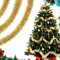 20Meter Lametta Girlande Weihnachtsbaum,Gold Lametta Weihnachtsbaum,Tinsel Garland,Weihnachten Lametta,Weihnachtsbaum Lametta Girlande,für Party Hängende Decke Dekorationen