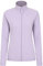 Mountain Warehouse Raso Womens Fleece - Soft Touch Ladies Sweater Top with Full Zip, Microfleece - Best for Daily Use, Outdoors & Travelling Lilac Women's Size 18