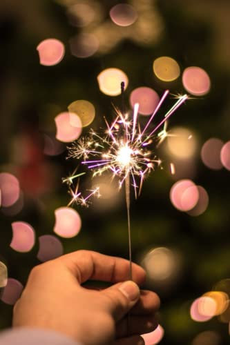 Sparks, Inspiring notebook: 120 pages to write your dreams, thoughts, memories and goals.