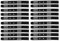 Nicfaky 10 Pairs of Hard Drive Guides Accessories for Chassis Slides in for Drive Housings for Hard Drive Tray 3.5 A 5.25