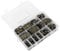 GAESHOW 240 Pcs Bonded Seal Oil Washers Kit, Metal Rubber Sealing Rings, Oil Washers Sealing Rings with Stroge Box (M6/8/10/12/14/16/18/20/22/24/27/30)