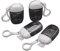 DHAEY 5 Pack 30ml Désinfectant for Les Mains Vide Voyager Petit Support Crochet Porte-clés Sac Flip Cap Réutilisable Portable Bouteille Vide Flacons de Voyage