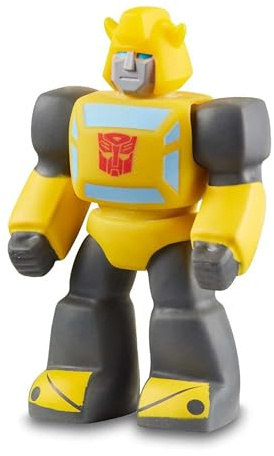 Stretch Mini Transformers Bumblebee, Hummel-Figur aus der Cartoon-Serie, mit gelbem Anzug, dehnt Sich, biegt, verdreht und kehrt in Seine ursprüngliche Form zurück
