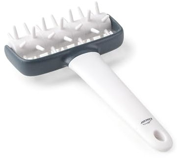 Lacor - 68802 - Rouleau de cuisine, Rouleau à pâtes, Empêche les bulles dans la pâte, Poignée ergonomique, 100% amovible, Lavable au lave-vaisselle, Polypropylène, Sans BPA, 12x19,5 cm