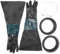 Gaqnzjx Gants de sablage Pièces de sableuse 60 cm avec joints toriques pour cabine de sablage
