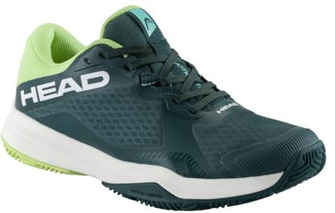 HEAD Motion Team Padel Men, Zapatillas Hombre, Verde Bosque Verde Claro, 46 EU